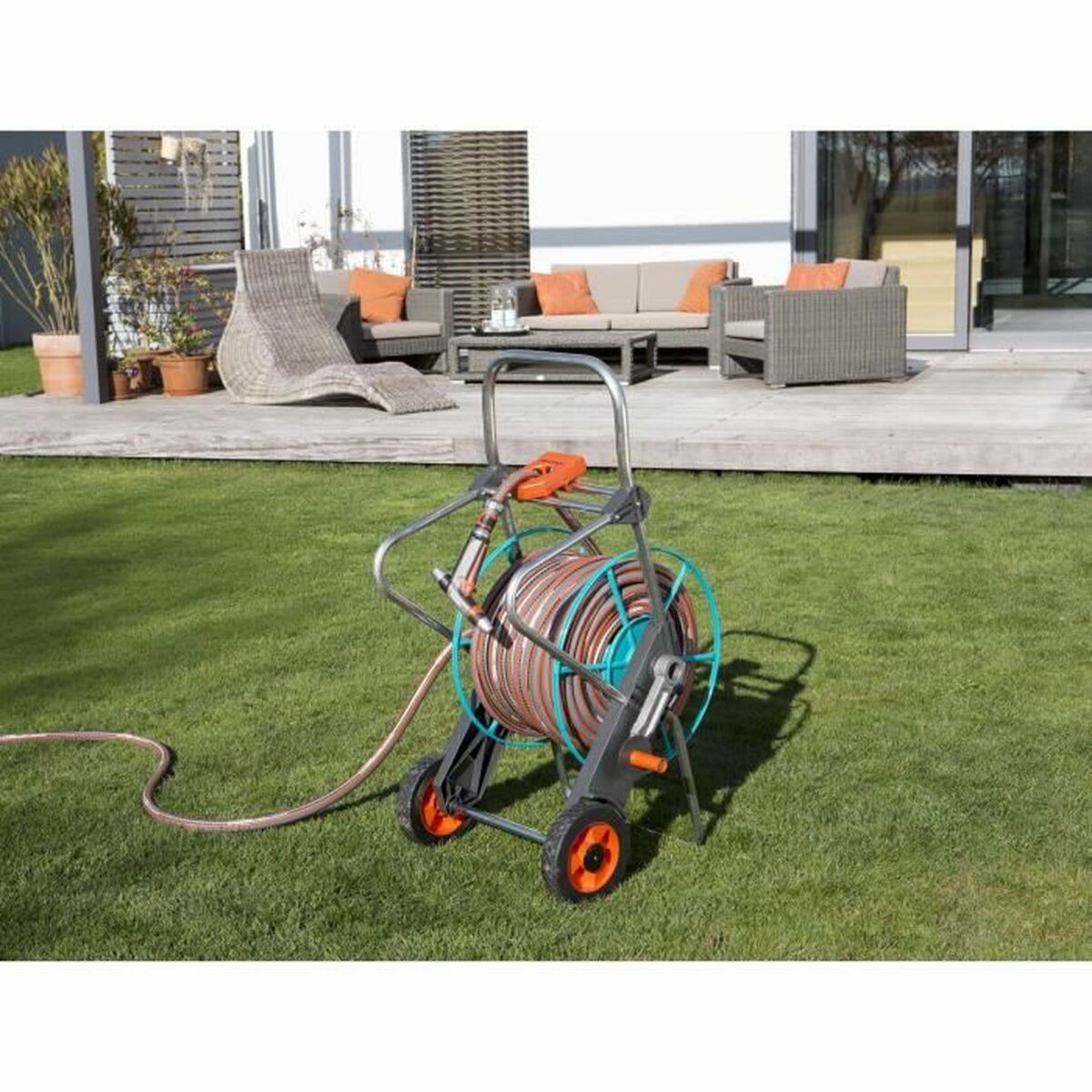 Carrello per tubo Gardena 2674-U